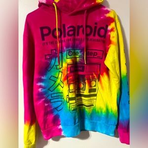 Small Tie-dye Polaroid hoodie